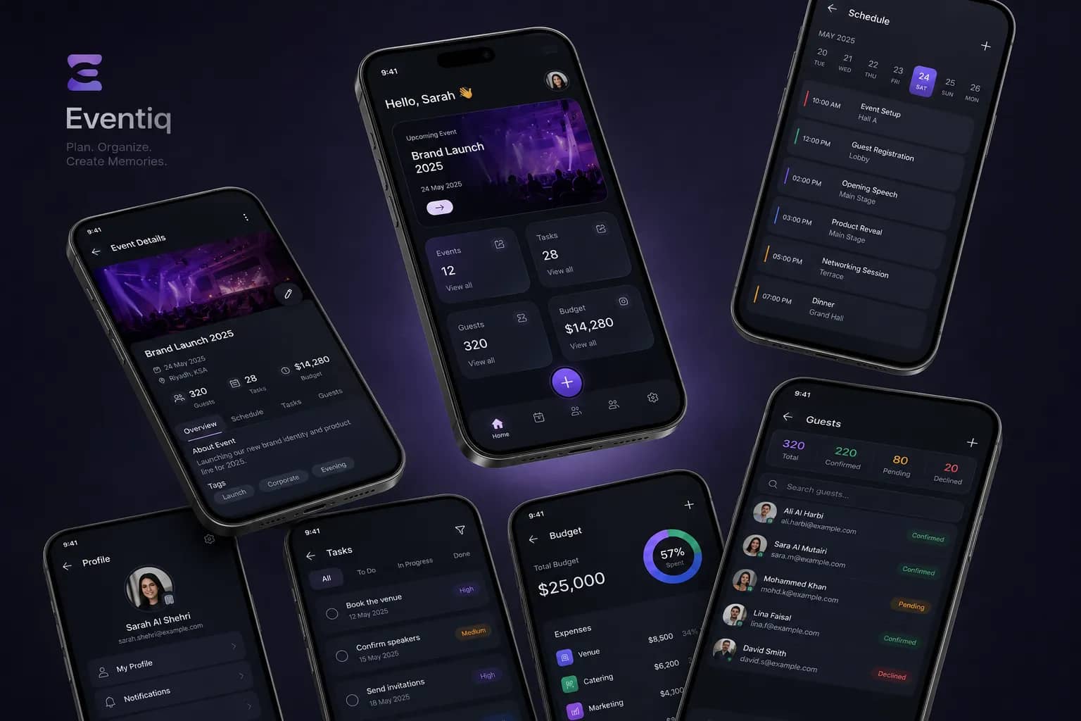 EventIQ Event Organizer Showcase