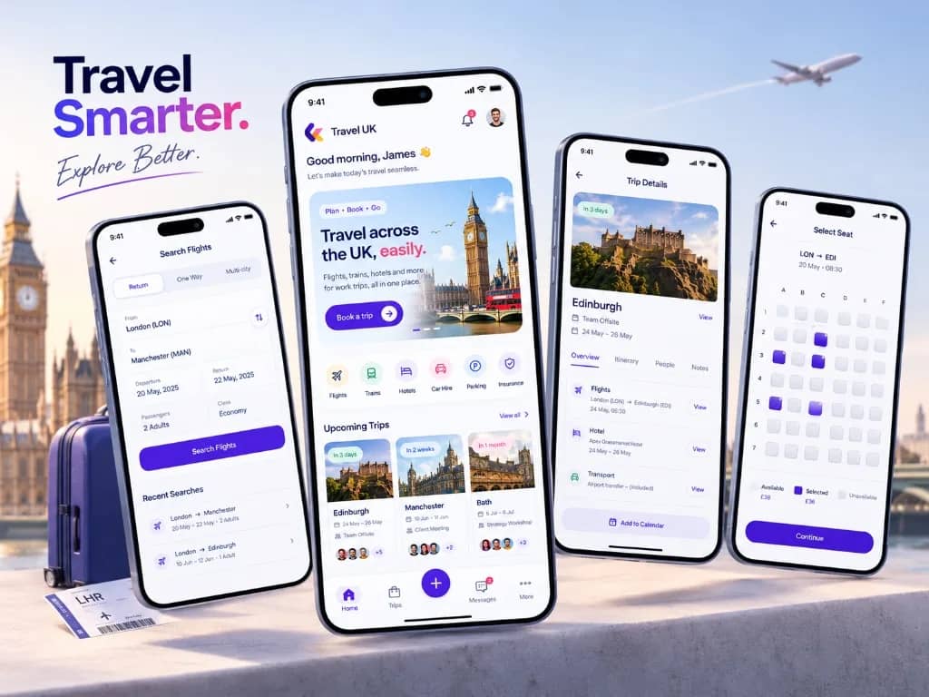 Travel UK Transit & Booking Showcase