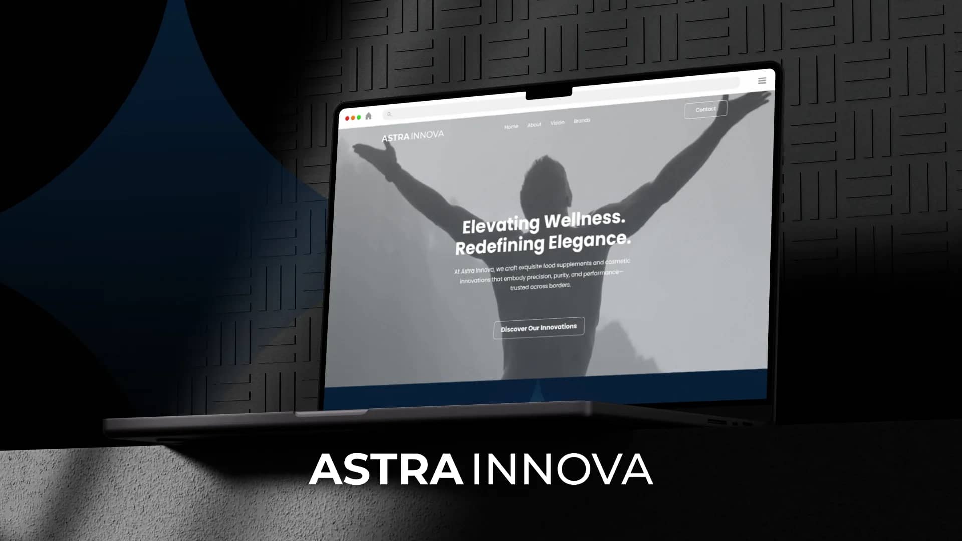 Astra Innova Hero Showcase
